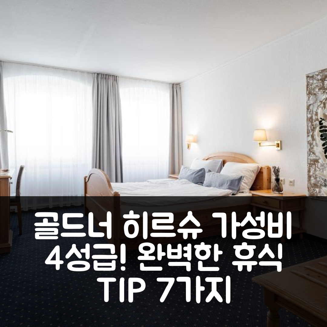 카우프보이렌 숙소 여행 호텔 추천 골드너 히르슈 호텔 | 가성비 좋은 4성급 조식과 수영장으로 완벽한 휴식지 7가지 팁