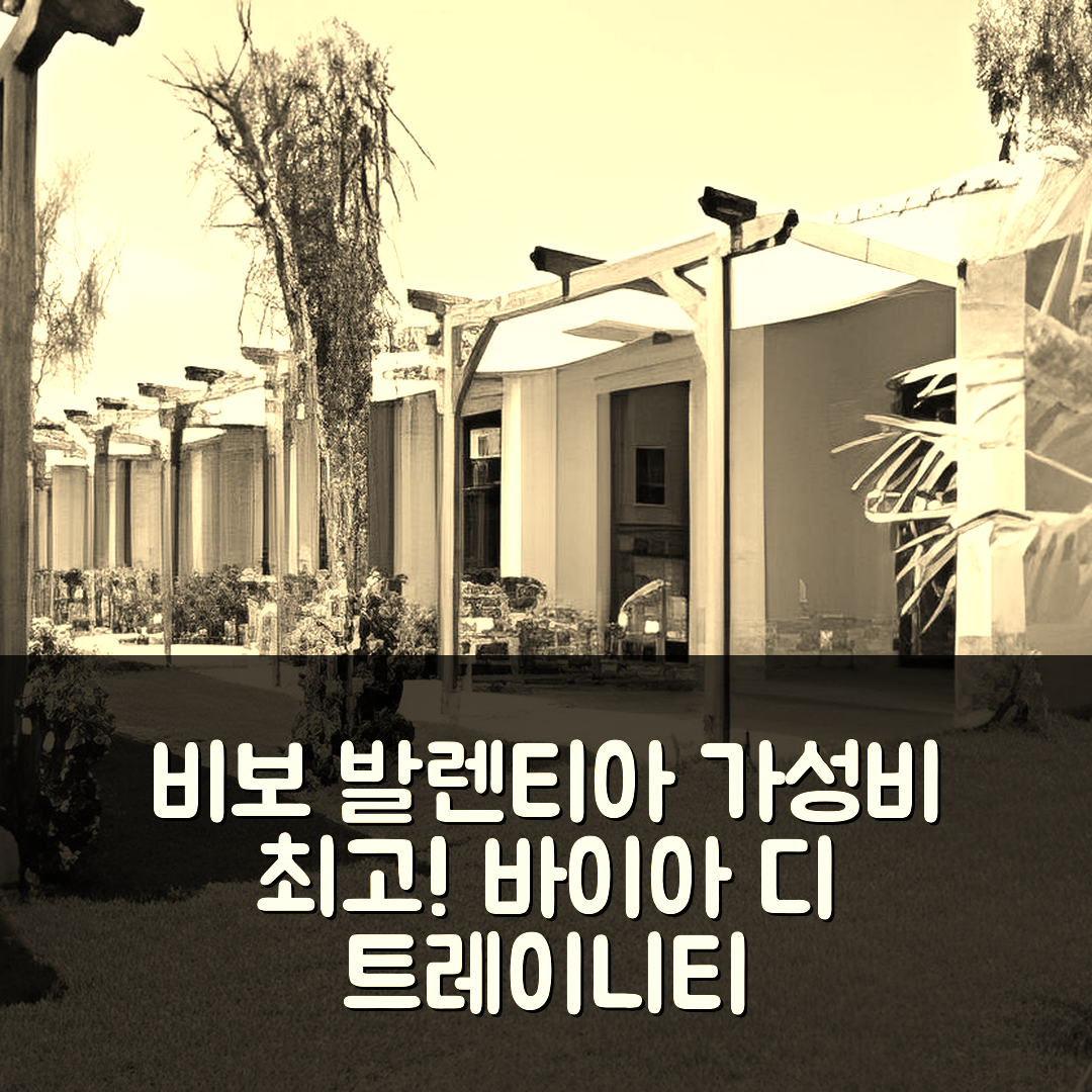 비보 발렌티아 마리나 숙소 여행 호텔 추천 바이아 디 트레이니티 호텔 | 가성비와 조식 굿 5가지 이유