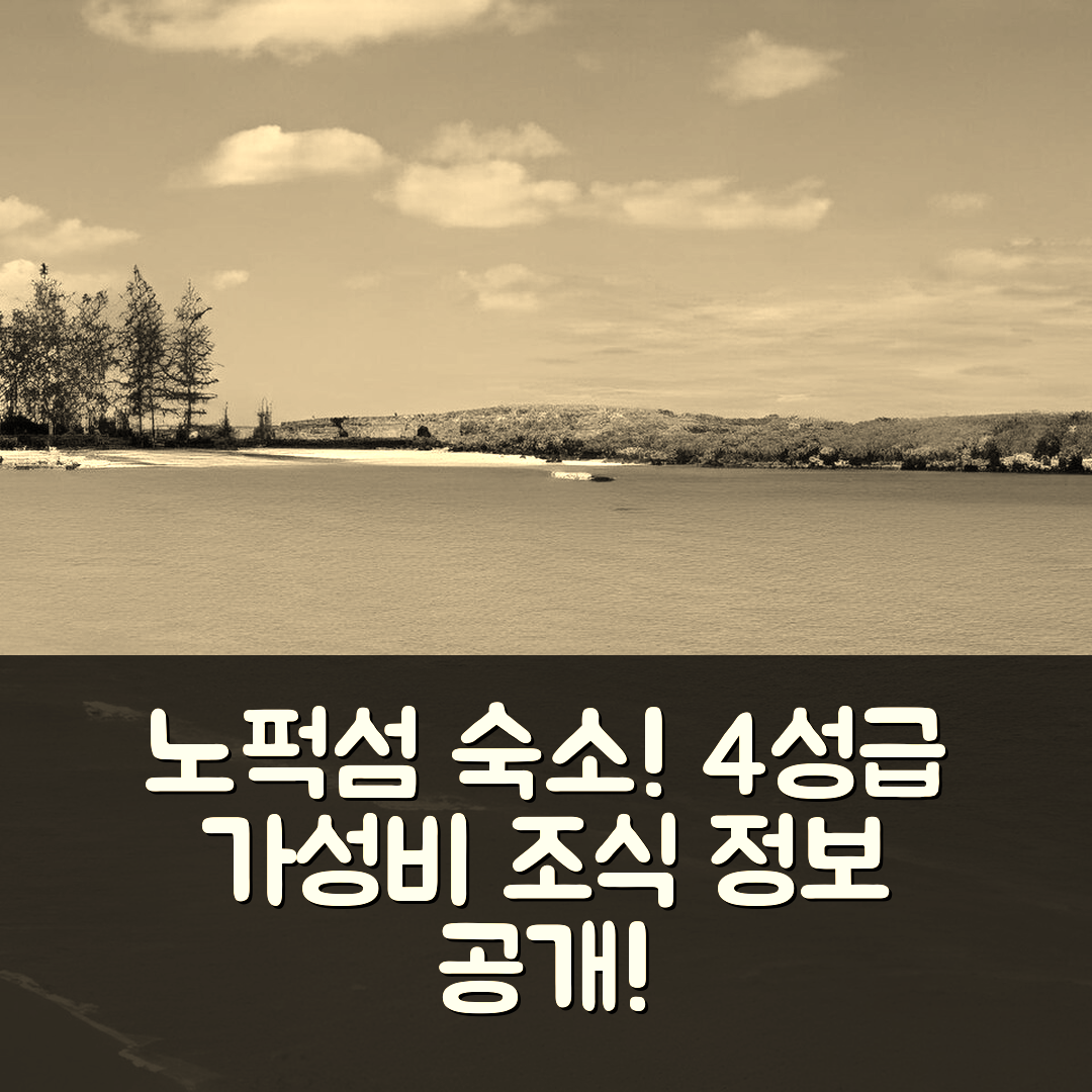 노퍽섬 숙소 여행 호텔 추천 히비스커스 리갈 아파트먼트 | 4성급 가성비와 조식 정보 5가지