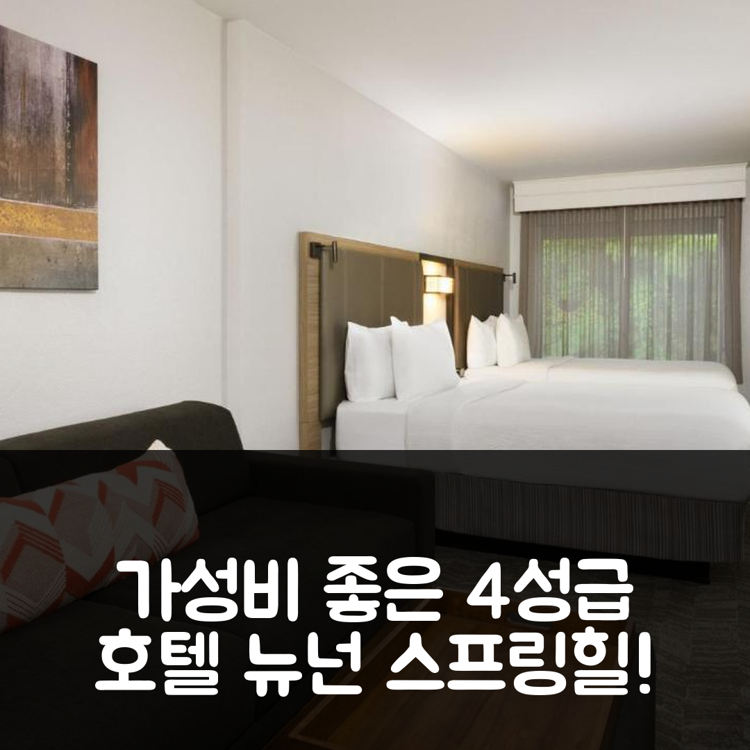 뉴넌 숙소 여행 호텔 추천 스프링힐 스위트 뉴넌 | 가성비 좋은 4성급 위치와 조식 5가지 장점