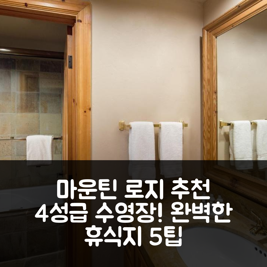 마운틴 빌리지 숙소 여행 호텔 추천 마운틴 로지 텔루라이드 | 4성급 수영장과 조식으로 완벽한 휴식지 5가지 팁
